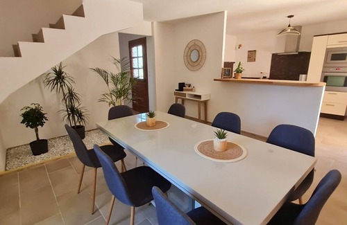 Saint-Julien-de-Peyrolas Villa | Villa with private pool - 5 minutes from the beach and 5 minutes from the Gorges de l'Ardèche.