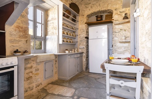 Syros Villa | Villa Gaia Syros | 1800's Stone Building