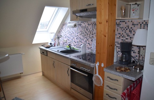 Wilthen Apartment | Villa Hünlich - Apartment with a balcony and a wonderful view of Upper Lusatia