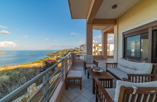 Megala Chorafia House | Villa Kamba with amazing sea view