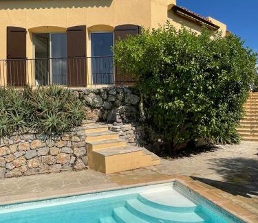 Le Tignet Villa | Villa La Baume 10 couchages, piscine, vue mer Le Tignet 06