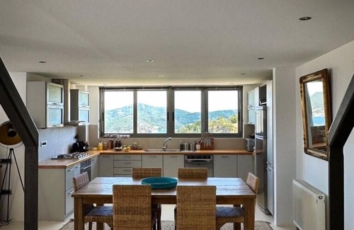 Galatas Villa | Villa Lefka amazinfg view