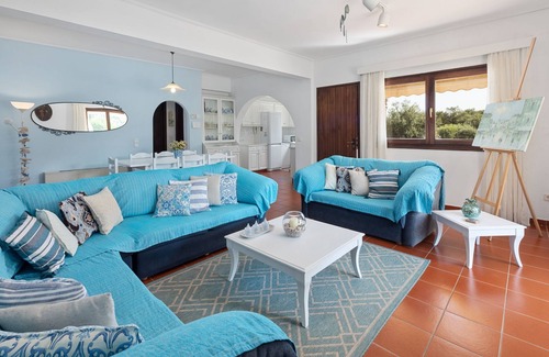 Agios Spyridon Corfu Villa | Villa Lianolia: Huge pool, A/C, WiFi, near the beach