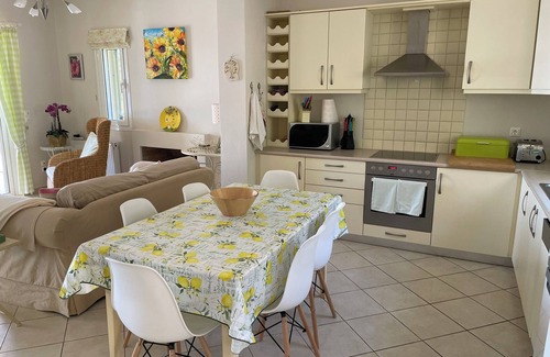 Mousata Villa | Villa Magdalani a Family Villa with Private Pool, Sea and Mountain Views.