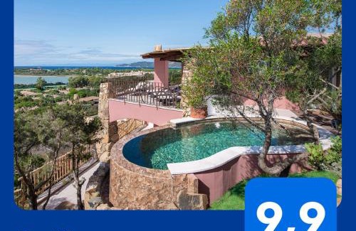 Notteri Villa | Villa Mannus - Splendida villa vista mare con piscina