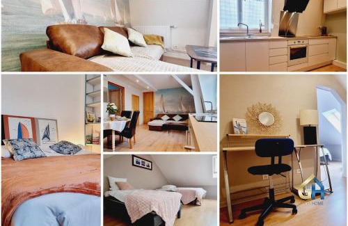 Coudekerque-Branche Apartment | *Villa Marine*La Vigie - Duplex