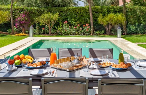 Zaouia Sidi Abdallah Ben Sassi Villa | Villa moderne et luxueuse à Marrakech.