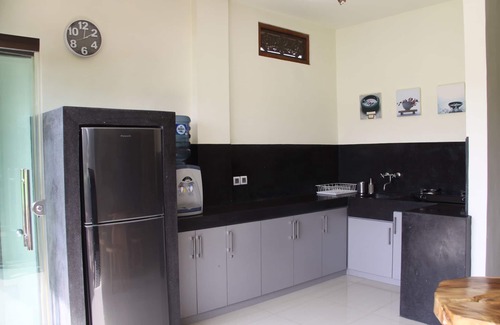 Sambahan Villa | Villa near Ubud, panoramic view of rice fields and the volcano
