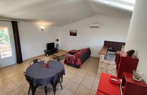 Ventiseri Villa | Villa of 70m² with private pool 8X4 fenced fully equipped