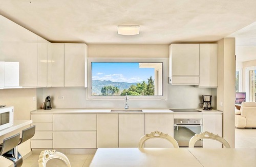 Massarosa Villa | Villa Olympia - Pool Sea View Mountains Lake Nature Sleeps 8 Air Con Wi-Fi