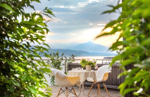 Millstatt Apartment | Villa Postillion am See - Biwak Sonnenuntergang - Biwak Sonnenuntergang Tramonto