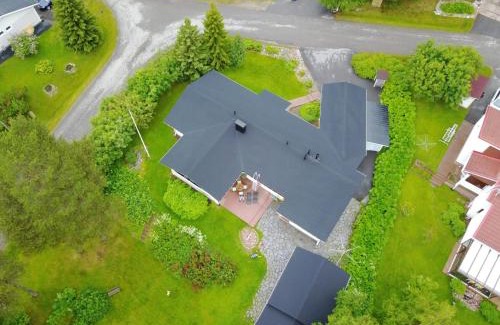 Rovaniemi House | Villa Santas backyard