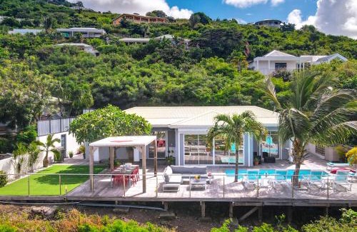 La Savane Villa | Villa SEA VIEW, 5 min from the beach, overlooking the caribbean sea, private pool