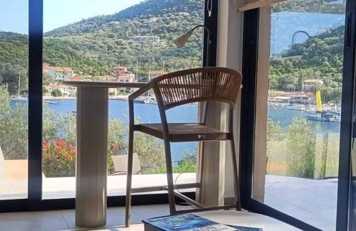Sivota Villa | Villa Sivota, Exclusive sea front Villa with 99" Underground Cinema