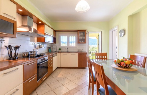 Dassia Villa | Villa Spyrelia: Tranquil Retreat in Dassia, Corfu with Pool & Jacuzzi