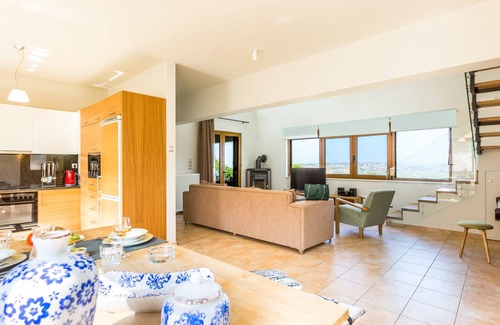 Paidochori Villa | Villa Stariδe, sea view, private heated pool, playground, ping pong