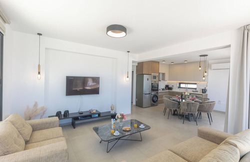 Kapparis Villa | Villa Trinity, Fantastic 3BDR Villa with Pool, a minute walk to the Beach