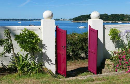 Ile-aux-Moines Villa | Villa Ty Marie Ile aux Moines sur la plage vue mer à 180 dégrés