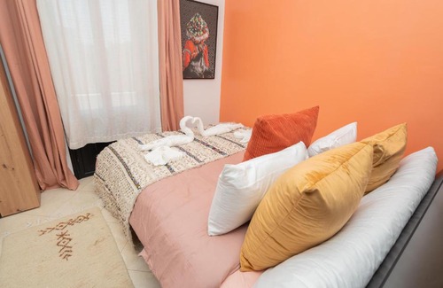 Tangier Villa | Villa vue mer à Merkala Beach, Plage & Corniche, 5' du centre ville, Décoration charmante style Riad entre tradition et modernité, WIFI, IPTV