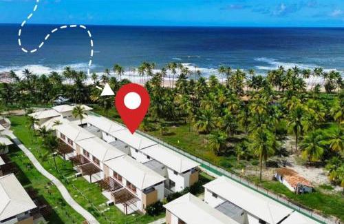 Imbassai House | Village 2qts, frente e vista mar, praia de Imbassaí