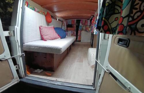 Sol de Mallorca Boat Rental | Vintage Camper Van for driving and living in Mallorca