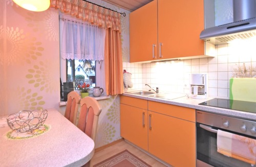 Mechelgruen House | Vintage-Ferienhaus mit Terrasse in Trieb