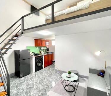 Ninh Kieu Apartment | Violet Modern loft - Style Studio and Kichen