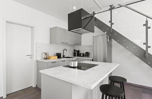 Kelsterbach Apartment | VIVO Loft Frankfurt Flughafen mit Parkplatz