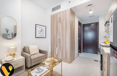 Dubai Sports City Apartment | Vogue Studio at Hera Tower Sports City