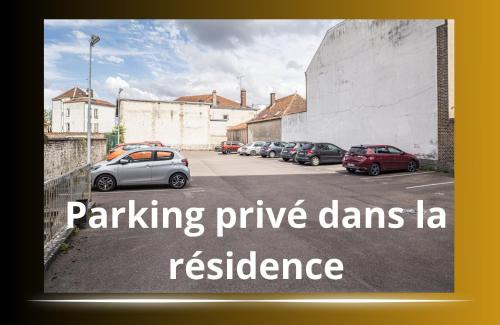 Troyes Apartment | Voltaire Elephant Suite - 5 min Hypercentre - Parking Privé