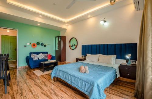 Kudal Apartment | VoyNest 1 BHK Siolim Nr Thalassa Riverbanks