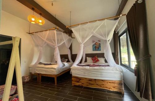 Ngoi Tu House | Vu Linh Palm House Homestay - Bungalow