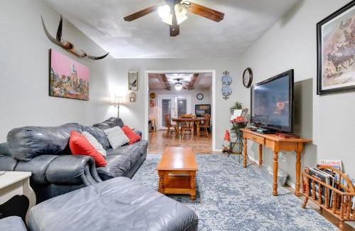 Arlington House | Walk to ATandT Stadium Arlington Home with Patio!