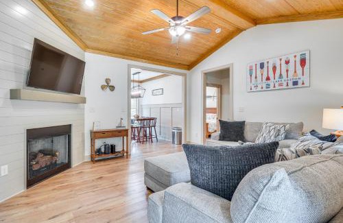 Littleton House | Walk to Lake Gaston Family Home with Yard