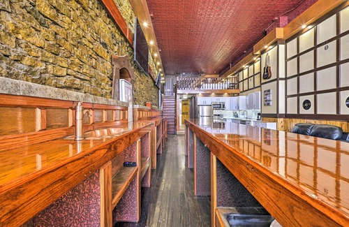 Lansing Apartment | Walk to River: Unique Studio in Renovated Bar!