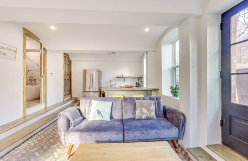 Connelly Apartment | Walk to Waterfront: Chic Hudson Valley Garden Apt