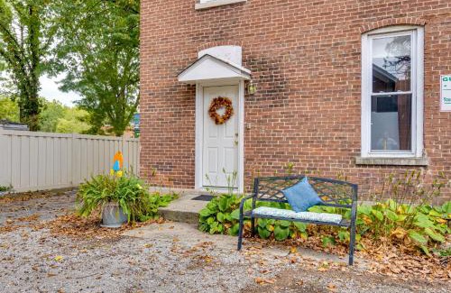 Delphi Apartment | Walkable Dtwn Delphi Studio in Historic Building!