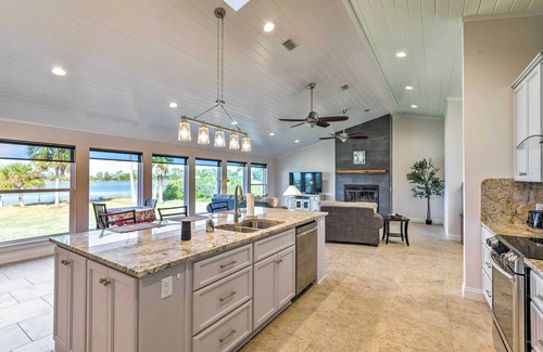 Callaway House | Waterfront Callaway Bayou Home w/View & Boat Slip