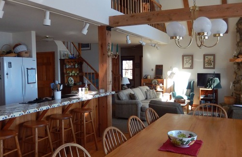 Sebago House | Waterfront comfort & quiet, 200' private beach, overlooks miles of lake