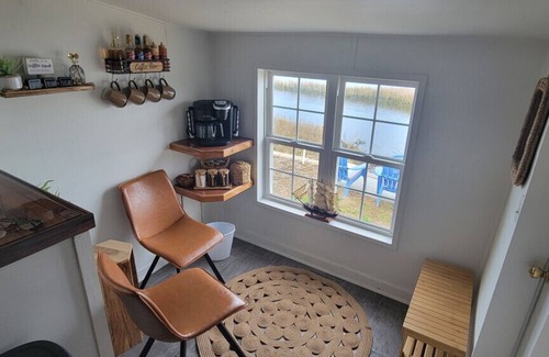 Cedar Point House | Waterfront cottage with a jon boat, Kayaks, and three miles to the beach