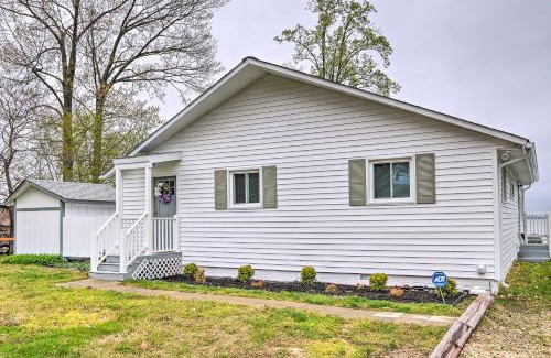 Colonial Beach House | Waterfront Cottage with Private Beach and Deck!