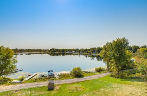 Six Lakes House | Waterfront Cottage with Dock and Views in Six Lakes!