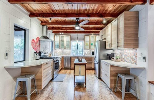 Burnet House | Waterfront, Custom, and Eclectic home on the Lake!