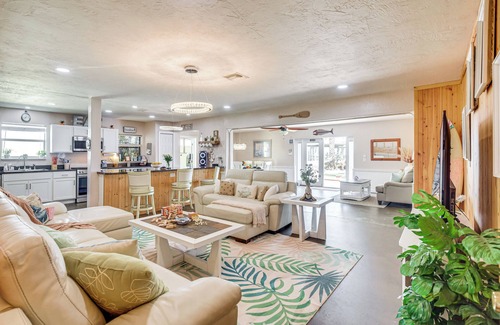 South Daytona House | Waterfront Daytona Escape w/Pool & Game Room!