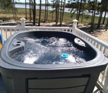 Gouldsboro House | Waterfront Family & Pet Friendly Home with Hot Tub "Sandpiper Shores"