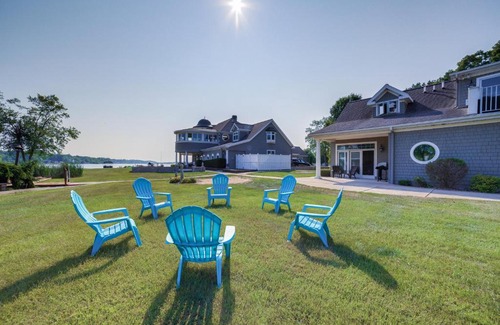 Horton House | Waterfront Jackson Mansion Patio, Grill, Dock!