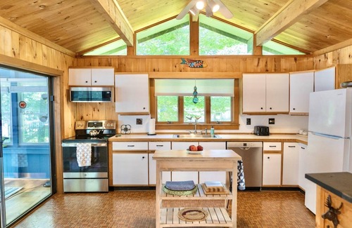 Franklin House | Waterfront "Lakeside Living"! Close to Acadia-Schoodic Point+Bar Harbor-Pets ok