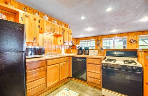 Eucha Cabin | Waterfront, large covered boat slip provided, carport for 1 plus xtra parking