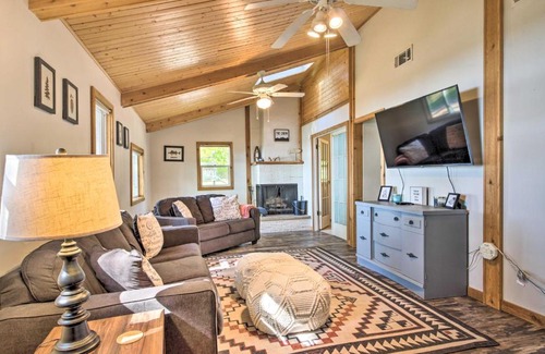 Onamia House | Waterfront Onamia Retreat with Dock and Fire Pit!