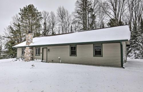 Park Falls House | Waterfront Pike Lake Retreat Snowmobile Paradise